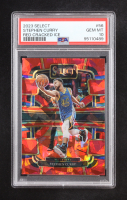 Stephen Curry 2023-24 Select Prizms Red Cracked Ice #56 (PSA 10) at PristineAuction.com