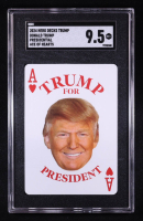 Donald Trump 2024 Hero Decks Presidential Deck Trump Ace of Hearts #NNO (SGC 9.5) at PristineAuction.com