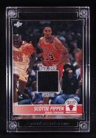 Scottie Pippen 2024 Jersey Fusion Game-Used Swatch #SP89 at PristineAuction.com