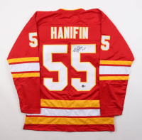 Noah Hanifin Signed Jersey (Beckett) at PristineAuction.com