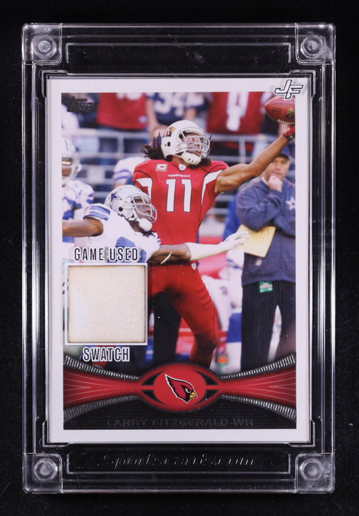 Larry Fitzgerald 2024 Jersey Fusion Game-Used Swatch #LF1212 at PristineAuction.com Larry Fitzgerald 2024 Jersey Fusion Game-Used Swatch #LF1212 at PristineAuction.com