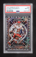 Patrick Mahomes II 2022 Donruss Optic Mythical #5 (PSA 8) at PristineAuction.com