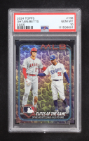 Mookie Betts / Shohei Ohtani 2024 Topps Easter Eggs #138 CL (PSA 10) at PristineAuction.com