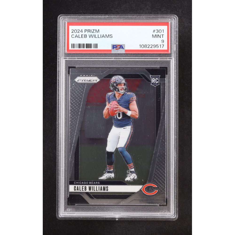 Caleb Williams 2024 Panini Prizm #301 RC (PSA 9) at PristineAuction.com