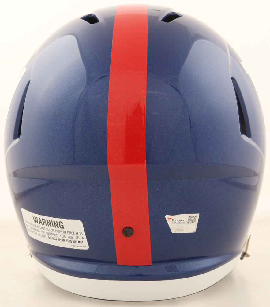 Malik Nabers Signed Giants Full-Size Speed Helmet (Fanatics) at PristineAuction.com Malik Nabers Signed Giants Full-Size Speed Helmet (Fanatics) at PristineAuction.com