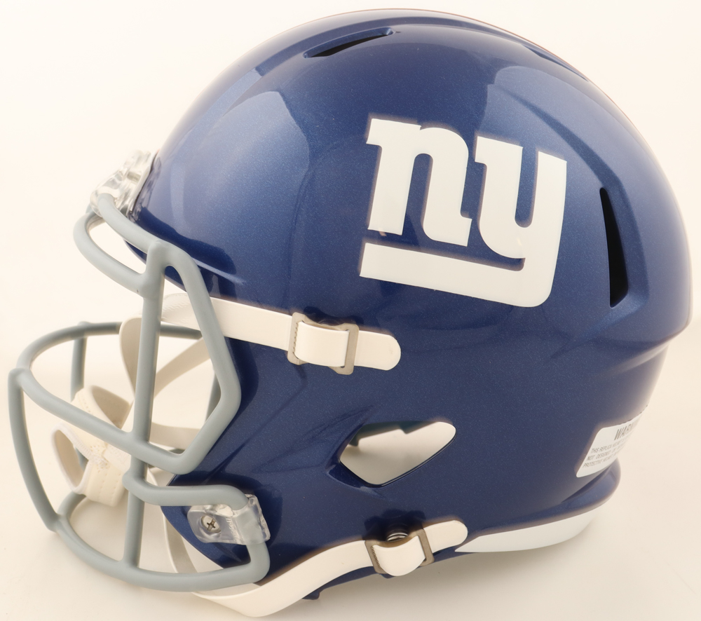 Malik Nabers Signed Giants Full-Size Speed Helmet (Fanatics) at PristineAuction.com Malik Nabers Signed Giants Full-Size Speed Helmet (Fanatics) at PristineAuction.com