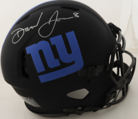 Daniel Jones Signed Giants Full-Size Authentic On-Field Eclipse Alternate Speed Helmet (Beckett) at PristineAuction.com
