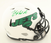 Zach Wilson Signed Jets Lunar Eclipse Alternate Speed Mini Helmet (Beckett) at PristineAuction.com