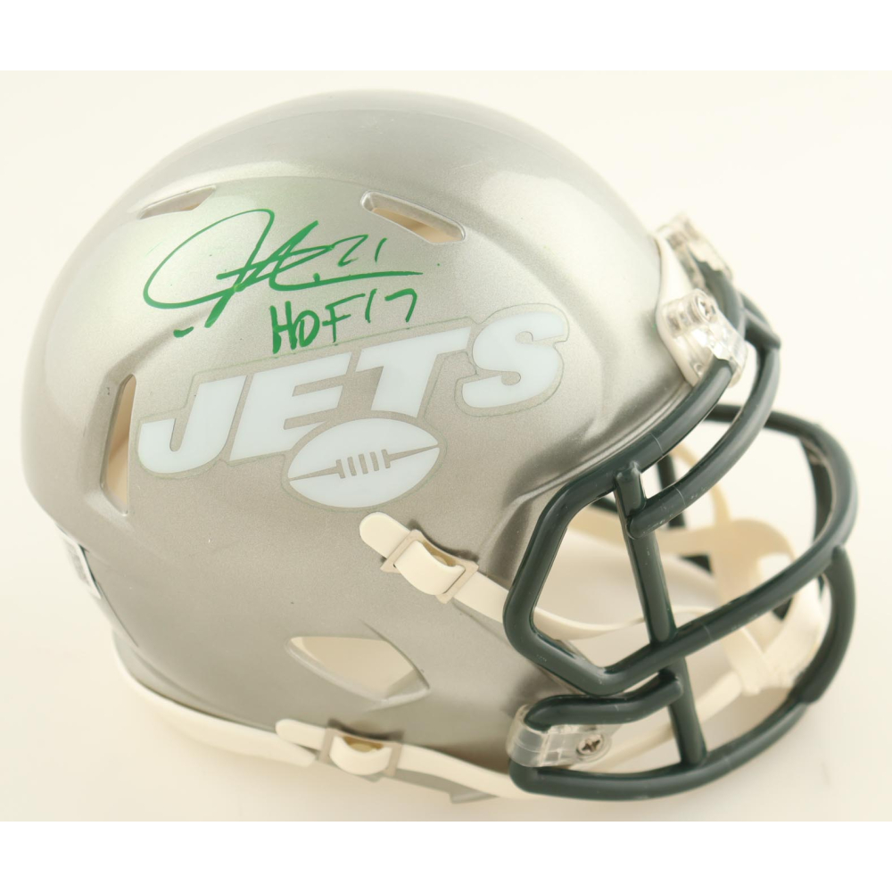 LaDainian Tomlinson Signed Jets Flash Alternate Speed Mini Helmet Inscribed "HOF 17" (Beckett) at PristineAuction.com