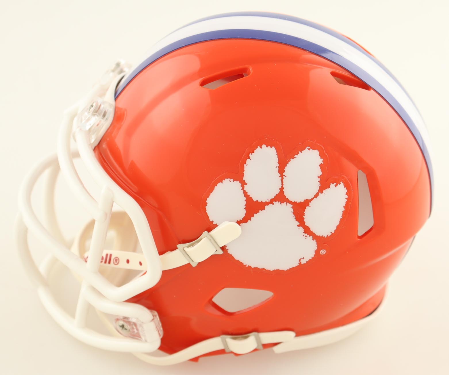 Travis Etienne Signed Clemson Tigers Speed Mini Helmet Inscribed "2018 Natl Champ!" (Beckett) at PristineAuction.com Travis Etienne Signed Clemson Tigers Speed Mini Helmet Inscribed "2018 Natl Champ!" (Beckett) at PristineAuction.com