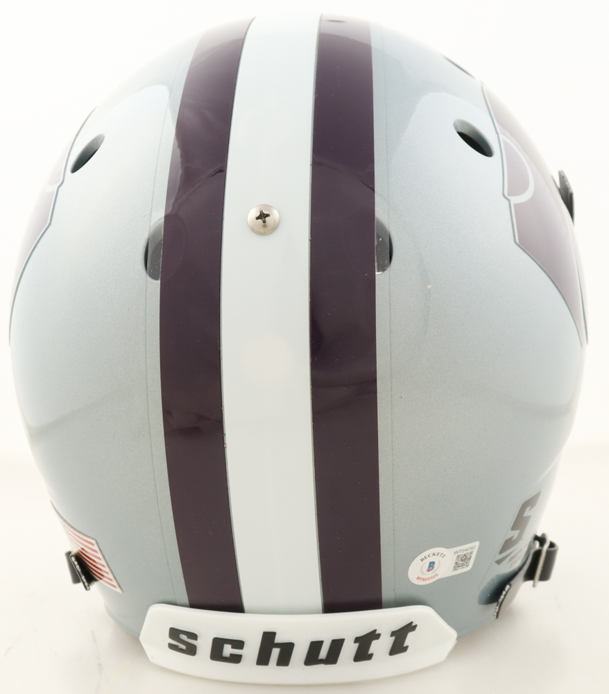 Darren Sproles Signed Kansas State Wildcats Full-Size Helmet Inscribed "2003 1st Team All-American" (Beckett) at PristineAuction.com Darren Sproles Signed Kansas State Wildcats Full-Size Helmet Inscribed "2003 1st Team All-American" (Beckett) at PristineAuction.com