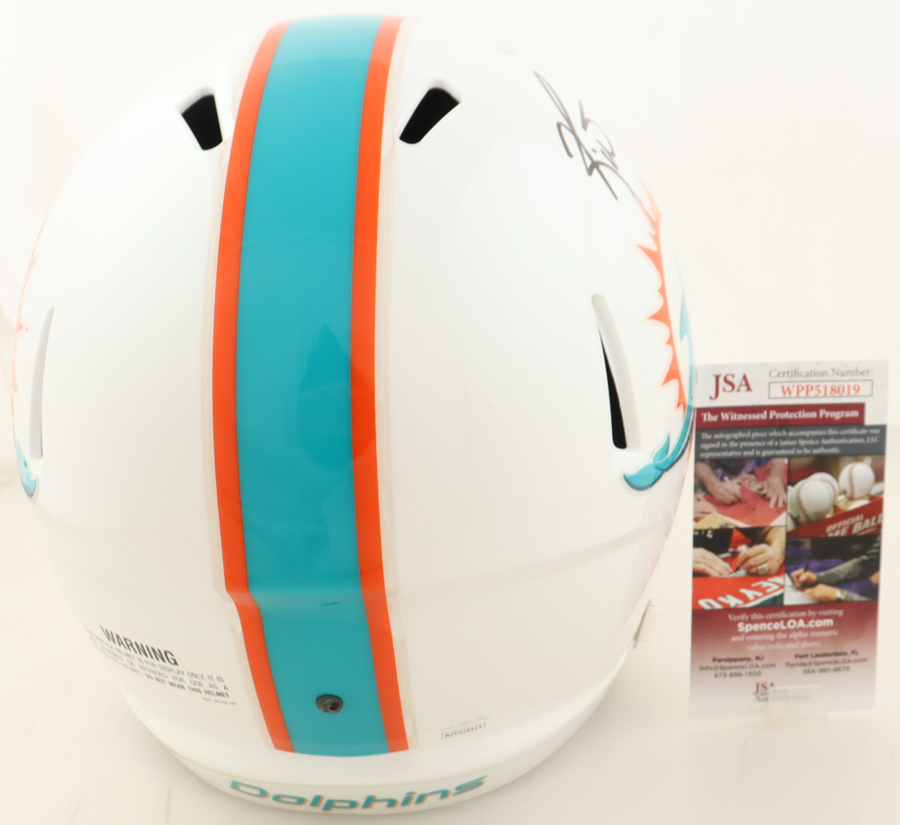 Ricky Williams Signed Dolphins Full-Size Speed Helmet Inscribed "Smoke Weed Everyday!" (JSA) at PristineAuction.com Ricky Williams Signed Dolphins Full-Size Speed Helmet Inscribed "Smoke Weed Everyday!" (JSA) at PristineAuction.com