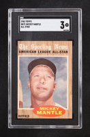 Mickey Mantle 1962 Topps #471 AS (SGC 3) at PristineAuction.com