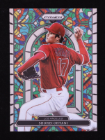 Shohei Ohtani 2022 Panini Prizm Stained Glass #3 at PristineAuction.com