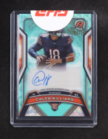 Caleb Williams 2024 Topps Resurgence Resurgence Rookie Signatures Aqua Surge #RRSCW #079/249 RC at PristineAuction.com