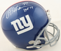 Michael Strahan Signed Giants Full-Size Helmet Inscribed "HOF 14" (JSA) at PristineAuction.com