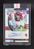 CeeDee Lamb 2020 Panini Prizm Draft Picks Autograph Prizms Hyper #104 #35/50 RC at PristineAuction.com