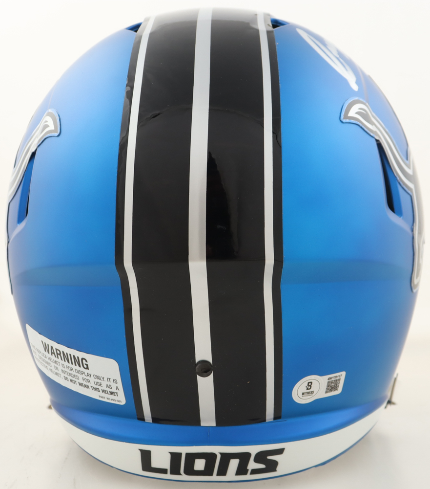 Isaac TeSlaa Signed Lions Full-Size 2024 Alternate Speed Helmet (Beckett) at PristineAuction.com Isaac TeSlaa Signed Lions Full-Size 2024 Alternate Speed Helmet (Beckett) at PristineAuction.com