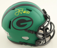 Jordan Love Signed Packers Rave Alternate Speed Mini Helmet (Beckett) at PristineAuction.com