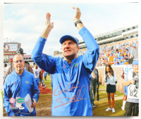 Dan Mullen Signed Florida Gators 20x20 Print on Canvas Inscribed "Go Gators!" (PSA) at PristineAuction.com