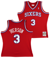 Allen Iverson Signed 76ers Mitchell & Ness Authentic Jersey (Beckett) at PristineAuction.com