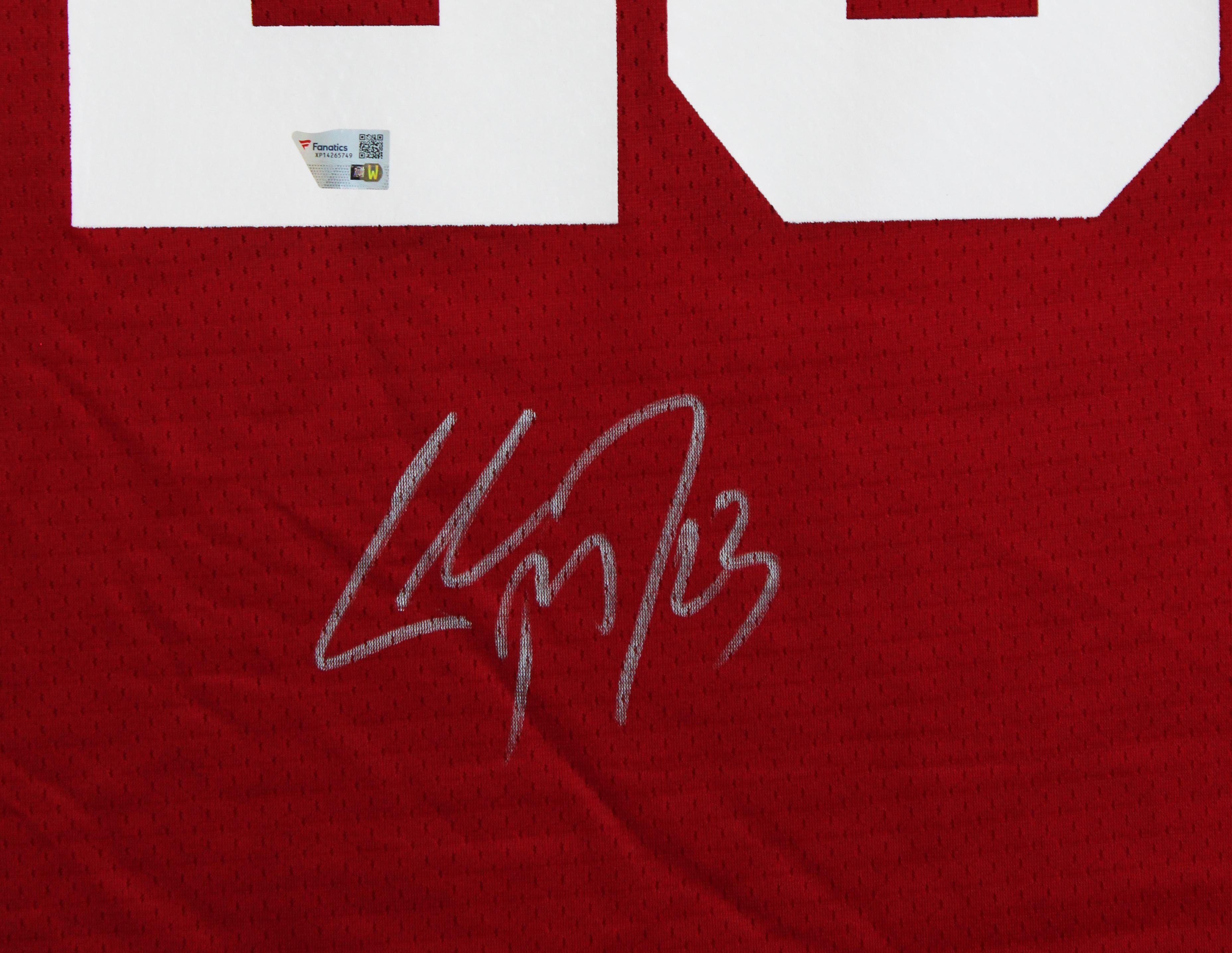 Christian McCaffrey Signed 49ers NFL Proline Authentic Jersey (Fanatics) at PristineAuction.com Christian McCaffrey Signed 49ers NFL Proline Authentic Jersey (Fanatics) at PristineAuction.com