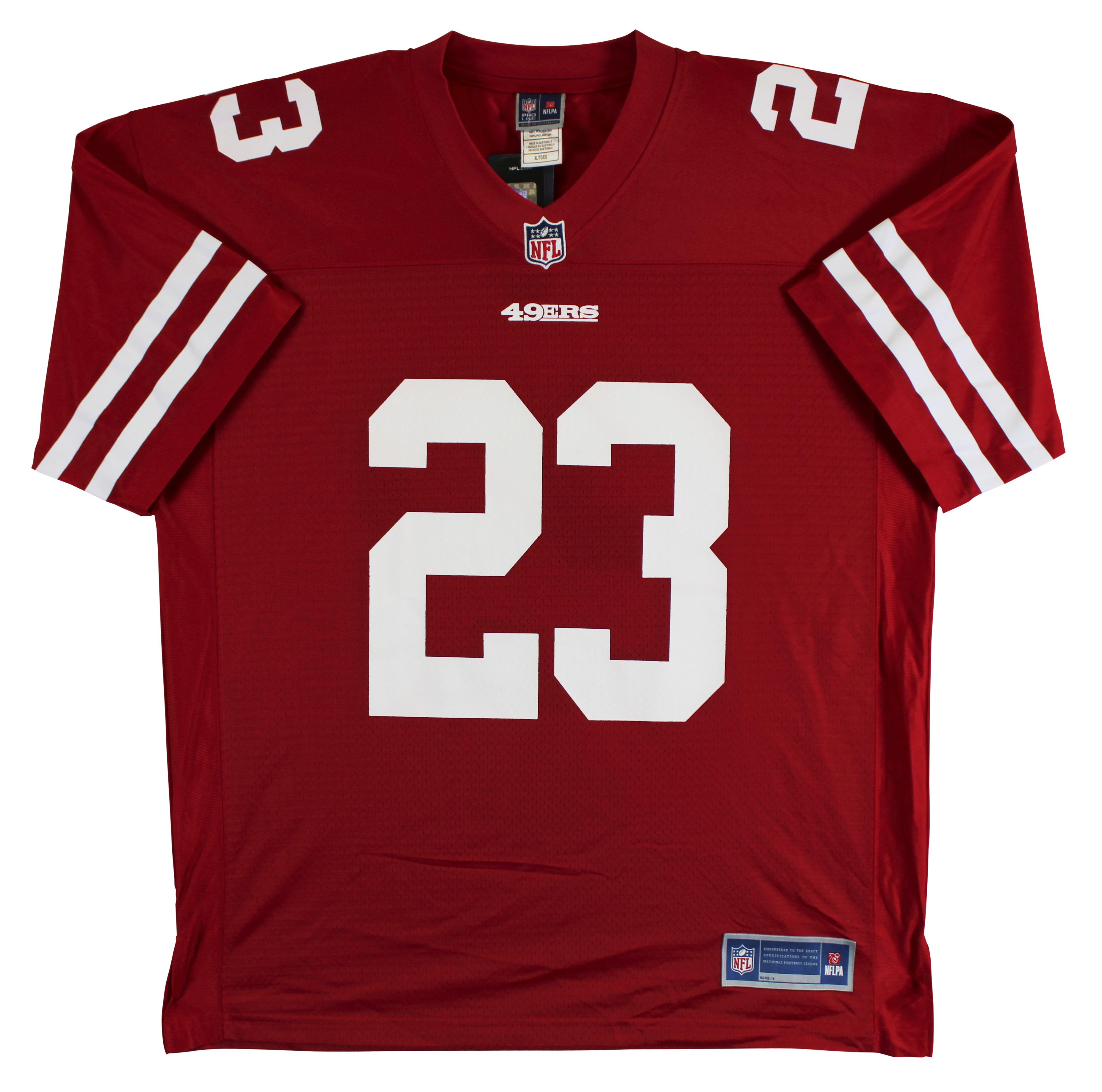 Christian McCaffrey Signed 49ers NFL Proline Authentic Jersey (Fanatics) at PristineAuction.com Christian McCaffrey Signed 49ers NFL Proline Authentic Jersey (Fanatics) at PristineAuction.com