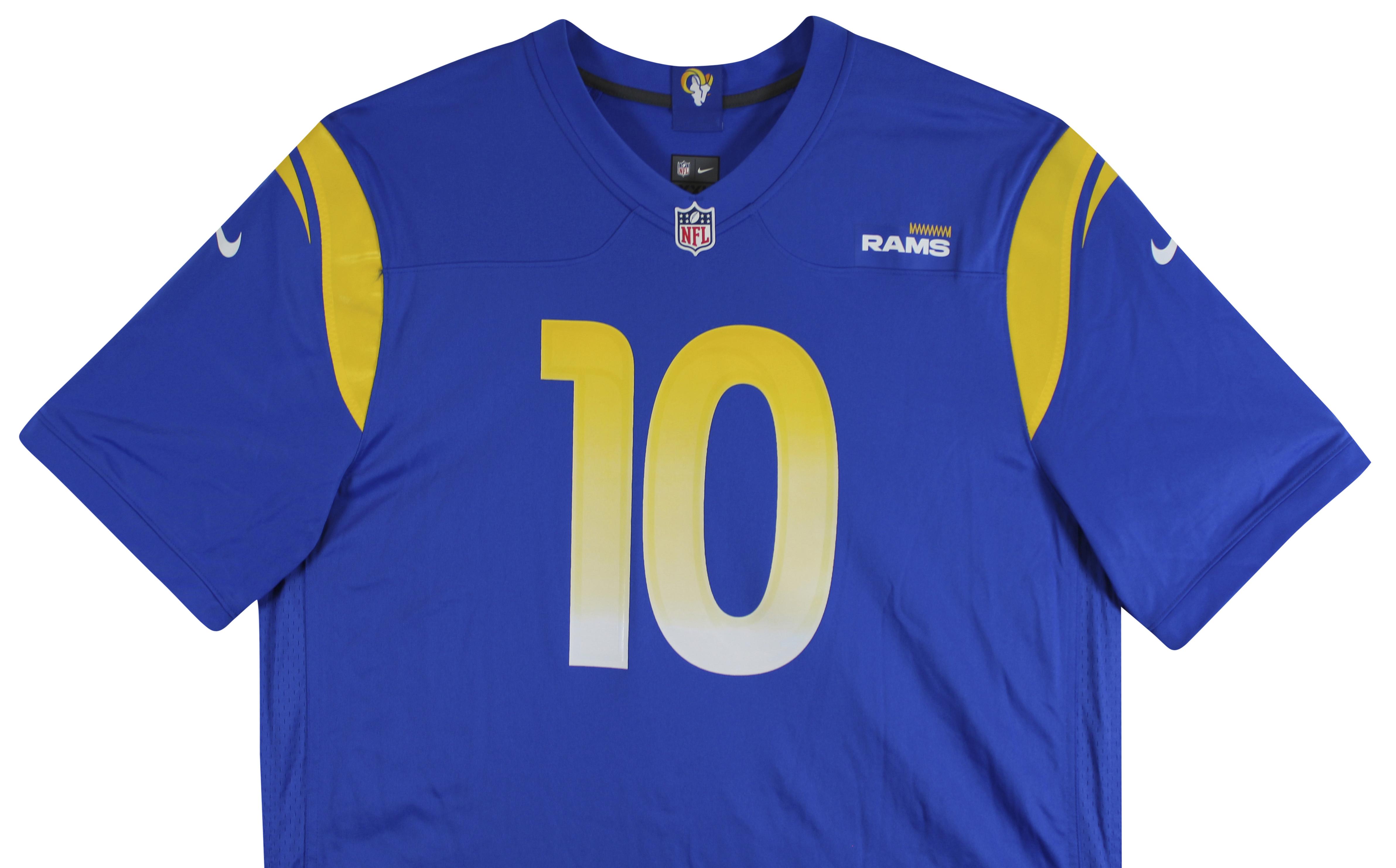 Cooper Kupp Signed Rams Nike Authentic Jersey Inscribed "SB MVP" (Fanatics) at PristineAuction.com Cooper Kupp Signed Rams Nike Authentic Jersey Inscribed "SB MVP" (Fanatics) at PristineAuction.com