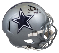 Calvin Hill Signed Cowboys Full-Size Speed Helmet Inscribed "ROY 1969" (Beckett) at PristineAuction.com