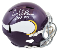 Carl Eller Signed Vikings Full-Size Throwback Alternate Speed Helmet Inscribed "HOF 2004" (Beckett) at PristineAuction.com