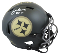 Joe Greene Signed Steelers Full-Size Salute to Service Alternate Speed Helmet Inscribed "HOF 87" (Beckett) at PristineAuction.com