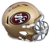Tom Rathman Signed 49ers Full-Size Speed Helmet (Beckett) at PristineAuction.com