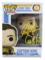William Shatner Signed "Star Trek" #1136 Captain Kirk Funko Pop! Vinyl Figure Inscribed "Captain Kirk" (Beckett) at PristineAuction.com