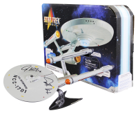 William Shatner Signed "Star Trek: The Original Series" USS Enterprise NCC-1701 Figurine Inscribed "Captain Kirk" (Beckett) at PristineAuction.com