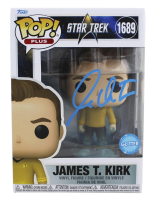 William Shatner Signed "Star Trek" #1689 Captain Kirk Funko Pop! Vinyl Figure (Beckett) at PristineAuction.com
