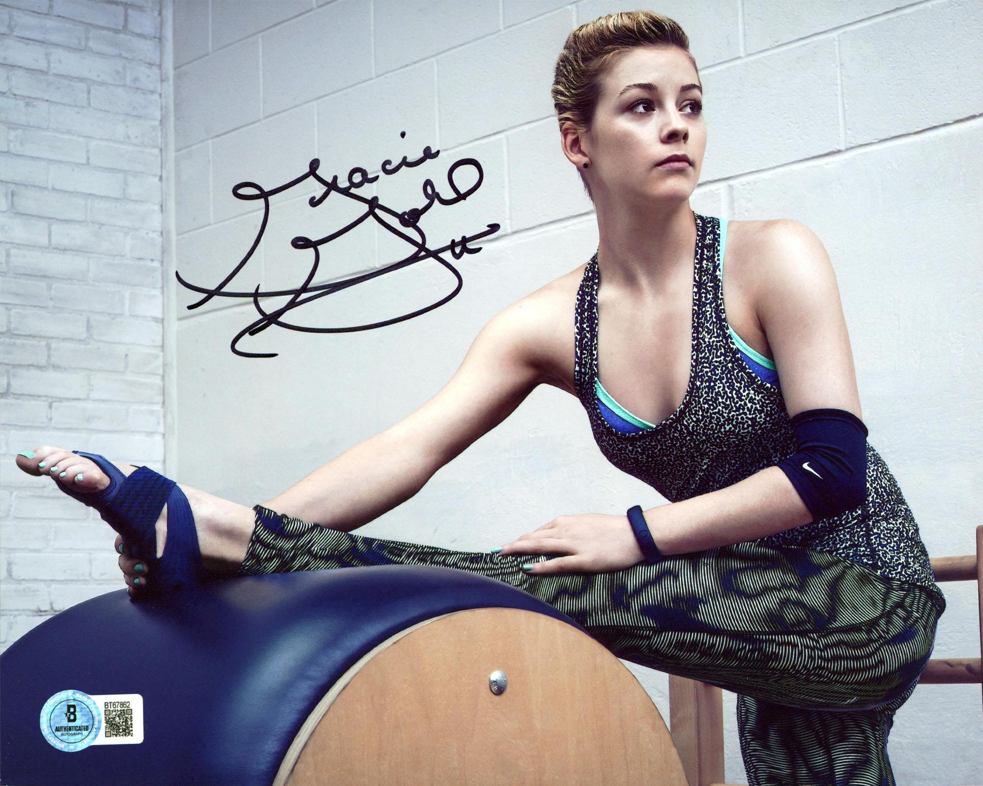 Gracie Gold Signed 8x10 Photo (Beckett) at PristineAuction.com Gracie Gold Signed 8x10 Photo (Beckett) at PristineAuction.com