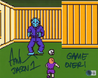 Ari Lehman Signed "Friday The 13th" 8x10 Photo Inscribed "Game Over! Jason 1" (Beckett) at PristineAuction.com