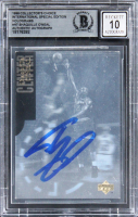 Shaquille O'Neal Signed 1996 Collector's Choice International Special Edition Holograms #H7 (BGS | Auto 10) at PristineAuction.com