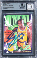 Shaquille O'Neal Signed 1996 Z-Force Z-Cling #64 (BGS | Auto 10) at PristineAuction.com