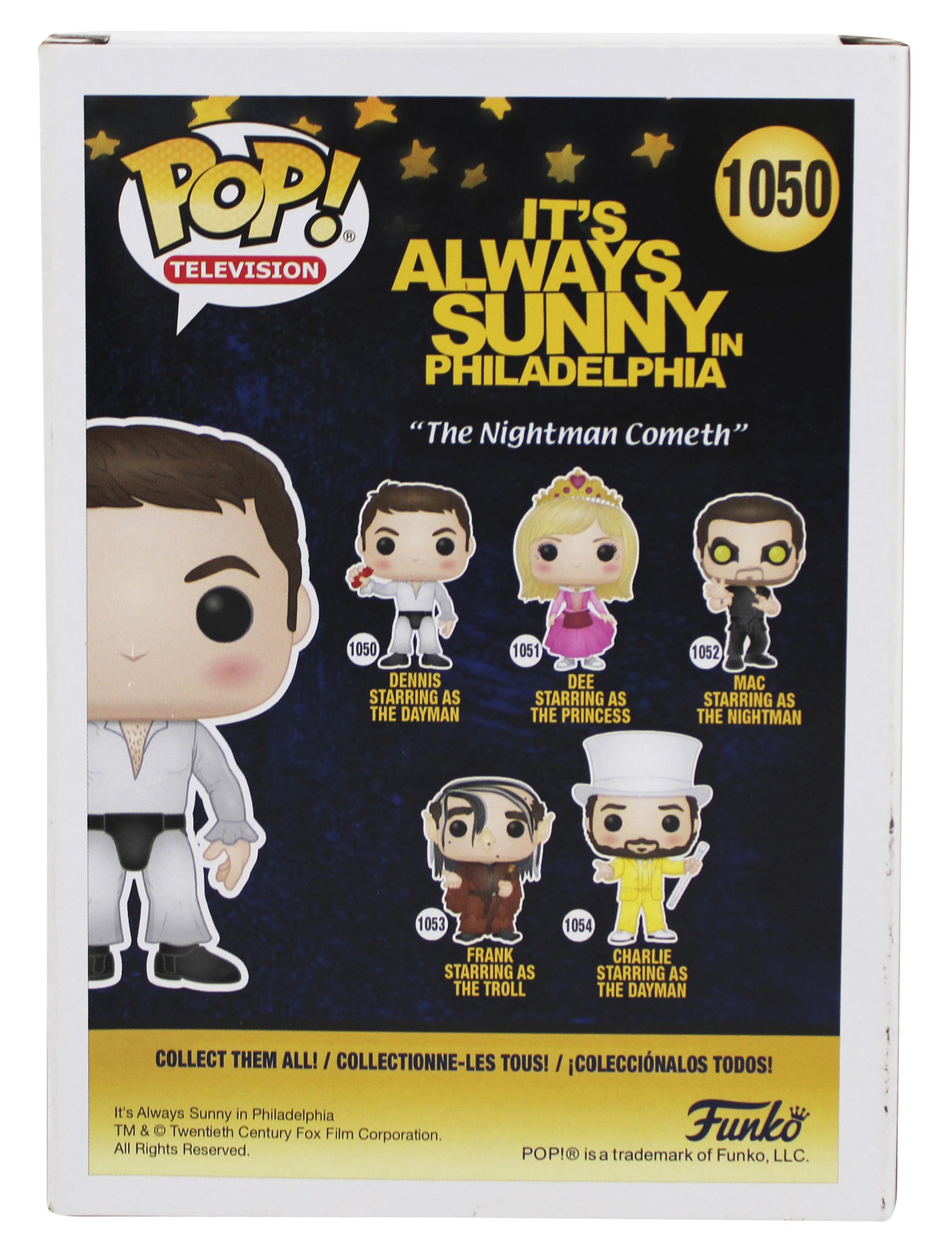 Glenn Howerton Signed "It's Always Sunny in Philadelphia" #1050 Dennis as The Dayman Funko Pop! Vinyl Figure (Beckett) at PristineAuction.com Glenn Howerton Signed "It's Always Sunny in Philadelphia" #1050 Dennis as The Dayman Funko Pop! Vinyl Figure (Beckett) at PristineAuction.com