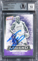 Shaquille O'Neal Signed 2018 National Convention Legends #LEG3 (BGS | Auto 10) at PristineAuction.com