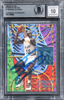 Shaquille O'Neal Signed 1994 Ultra Power In The Key #7 (BGS | Auto 10) at PristineAuction.com