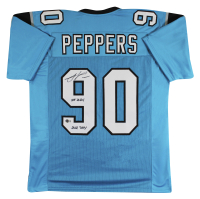 Julius Peppers Signed Jersey Inscribed "HOF 2024" & "2002 DROY" (Beckett) at PristineAuction.com