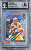 Shaquille O'Neal Signed 2019 Hoops Premium Stock #283 (BGS) at PristineAuction.com