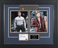 Chris Pratt Signed "The Guardians of the Galaxy" Custom Framed Index Card Display (Beckett) at PristineAuction.com