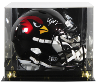 Trey McBride Signed Cardinals Full-Size Alternate Speed Helmet with Display Case (Beckett) at PristineAuction.com