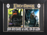 John Rhys-Davies Signed "Lord of the Rings" Custom Framed Photo (Beckett) at PristineAuction.com