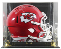Creed Humphrey Signed Chiefs Full-Size Speed Helmet with Display Case (Beckett) at PristineAuction.com