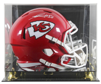 George Karlaftis Signed Chiefs Full-Size Speed Helmet with Display Case (Beckett) at PristineAuction.com