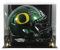 Bucky Irving Signed Oregon Ducks Full-Size Speed Helmet with Display Case (Beckett) at PristineAuction.com